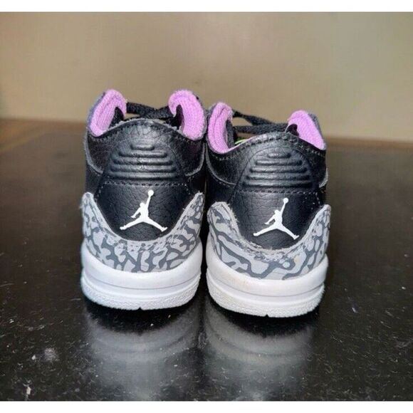 Nike Air Jordan 3 Retro Electric Green Black DA2305-003 Toddler Td Size 5C - Picture 4 of 6